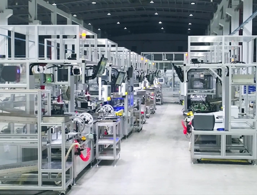Electric control system assembly test line